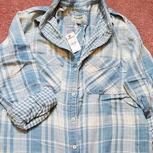 Express boyfriend button up